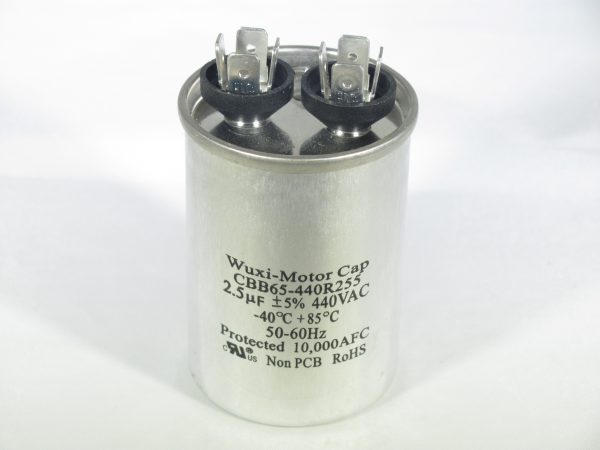 CBB65-440R255 2.5 uF 440 VAC Capacitor 620055559-QDQ