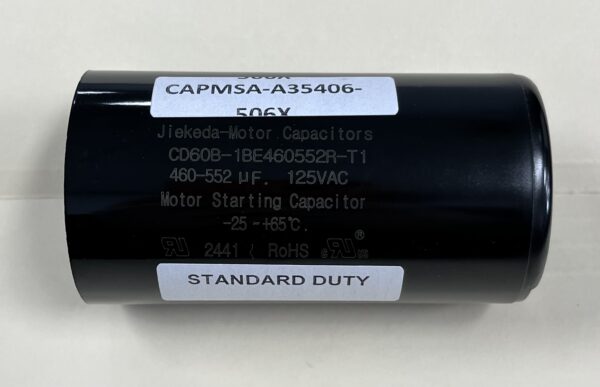 CD60B-1BE460552R-T1 460-552 uF 125 VAC Capacitor CAPMSA-A35406-506X